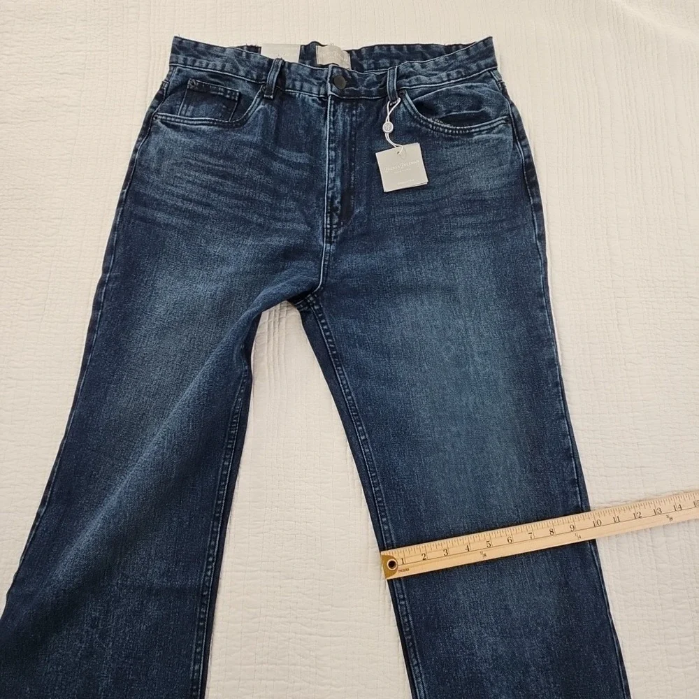 Hickey Freeman Jeans‎ Men's 36x32 Medium Wash Straight Leg NEW 100% Cotton NWT
